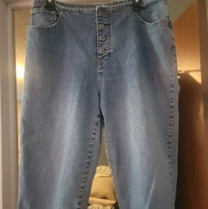 Womans jean capris